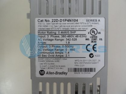 Power Flex 40 22D-D1P4N104