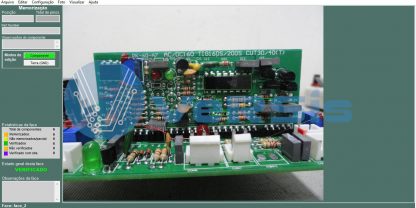 Banco de curvas Boxer Soldas Tigon 220-Placa Mosfet de Controle