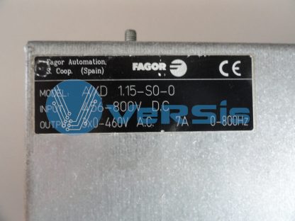 Drive module AXD 1.15 Fagor Automation